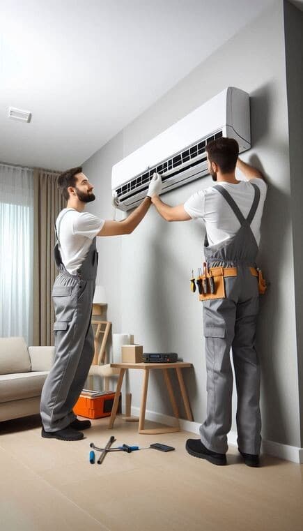 Instalacion aire acondicionado Latina