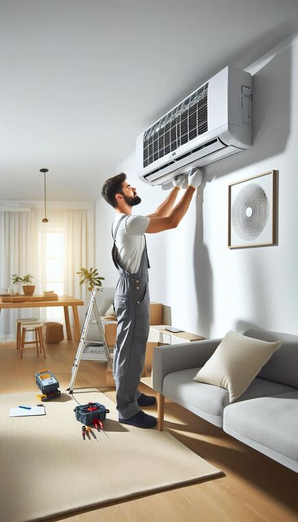 Mantenimiento aire acondicionado El Paraíso