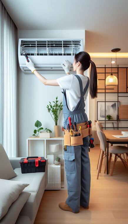 Mantenimiento aire acondicionado Rosas